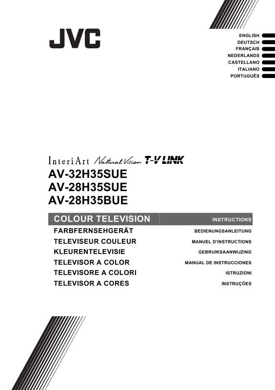 Guide utilisation  JVC AV-2832H35  de la marque JVC