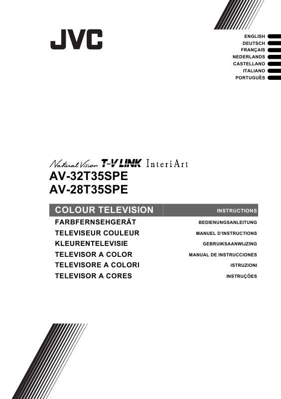Guide utilisation  JVC AV-2832T35  de la marque JVC