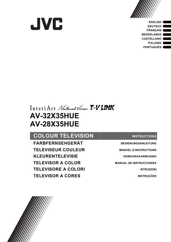 Guide utilisation  JVC AV-2832X35  de la marque JVC