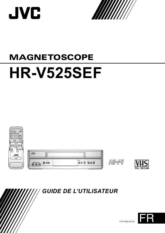 Guide utilisation  JVC HR-V525EF  de la marque JVC