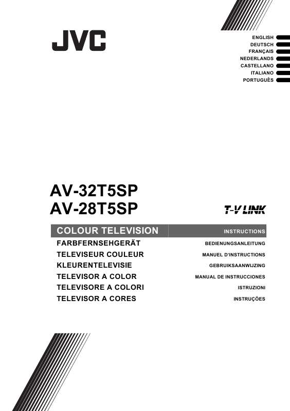 Guide utilisation  JVC AV-28T5SP  de la marque JVC
