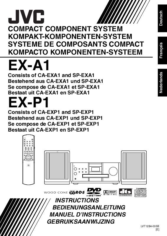 Guide utilisation  JVC EX-A1E  de la marque JVC