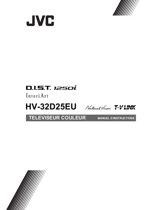 Guide utilisation  JVC HV-32D25EUW  de la marque JVC
