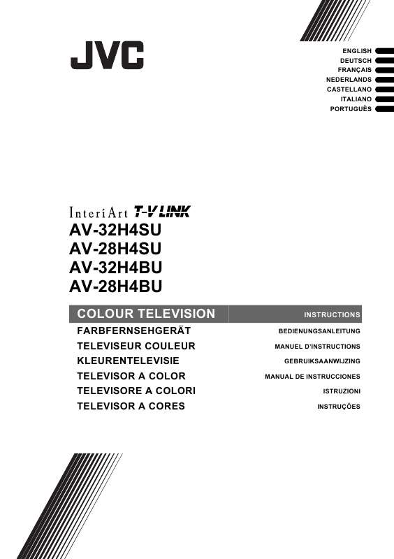 Guide utilisation  JVC AV32H4BU  de la marque JVC