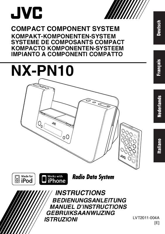 Guide utilisation JVC NX-PN10  de la marque JVC