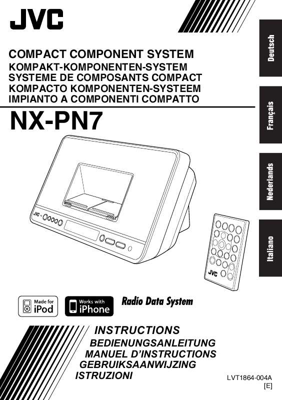 Guide utilisation JVC NX-PN7E  de la marque JVC