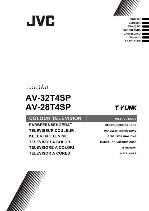 Guide utilisation  JVC AV-28T4SP  de la marque JVC