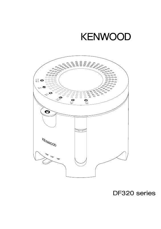Guide utilisation KENWOOD DF320 de la marque KENWOOD
