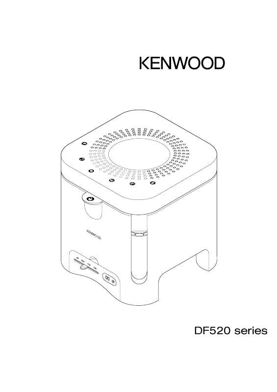 Guide utilisation KENWOOD DF520 de la marque KENWOOD