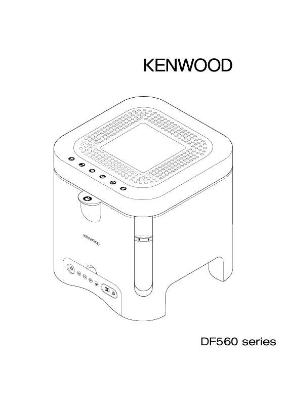 Guide utilisation KENWOOD DF560 de la marque KENWOOD