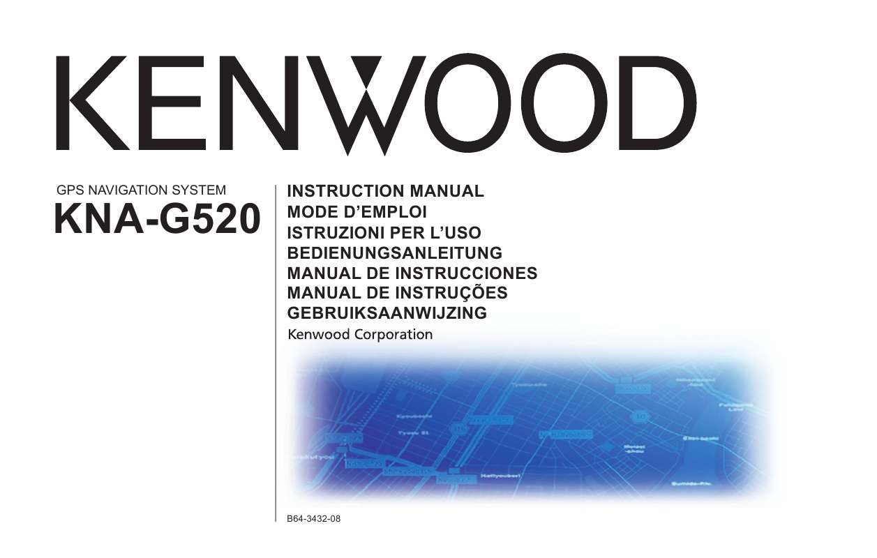 Guide utilisation KENWOOD KNA-G520  de la marque KENWOOD