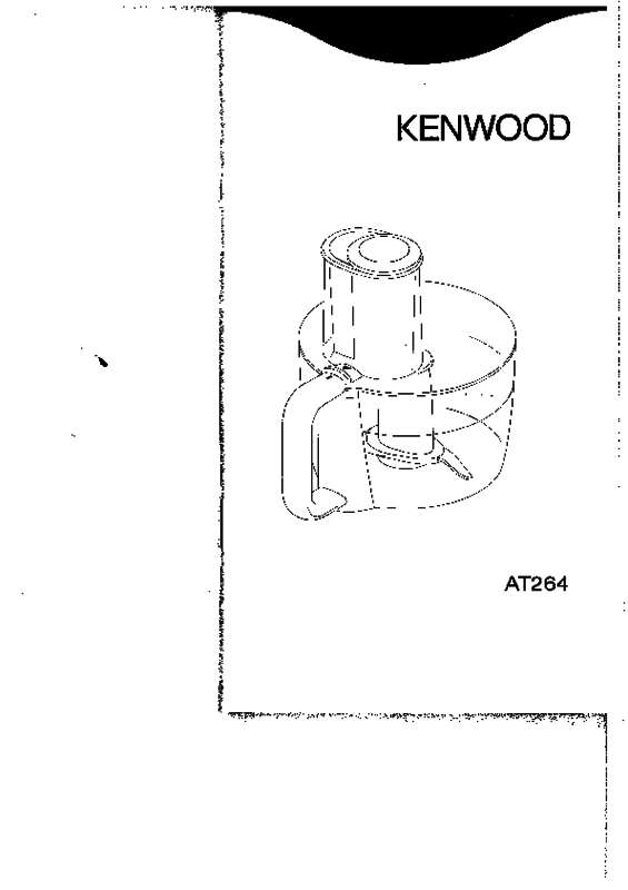 Guide utilisation  KENWOOD AT264  de la marque KENWOOD