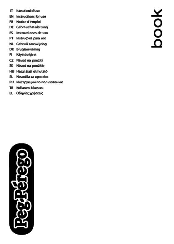 Guide utilisation PEG-PEREGO BOOK  de la marque PEG-PEREGO