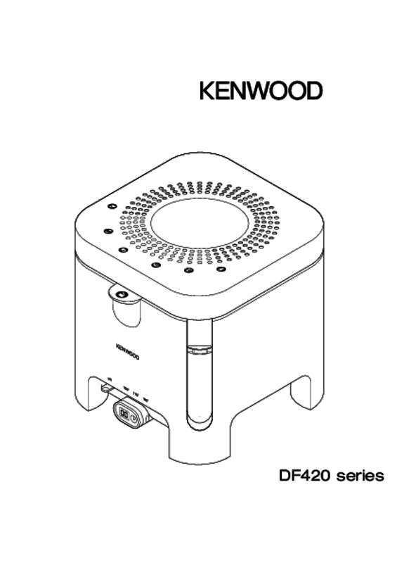 Guide utilisation KENWOOD DF420 de la marque KENWOOD