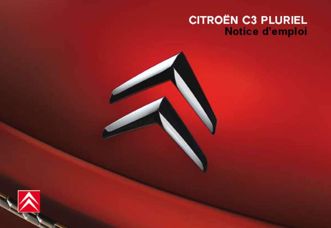 Guide utilisation CITROEN C3 PLURIEL 2008  de la marque CITROEN