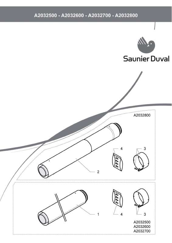 Guide utilisation SAUNIER DUVAL A2032500  de la marque SAUNIER DUVAL
