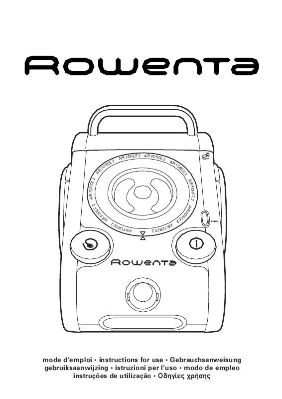 Guide utilisation ROWENTA RO 7011 de la marque ROWENTA