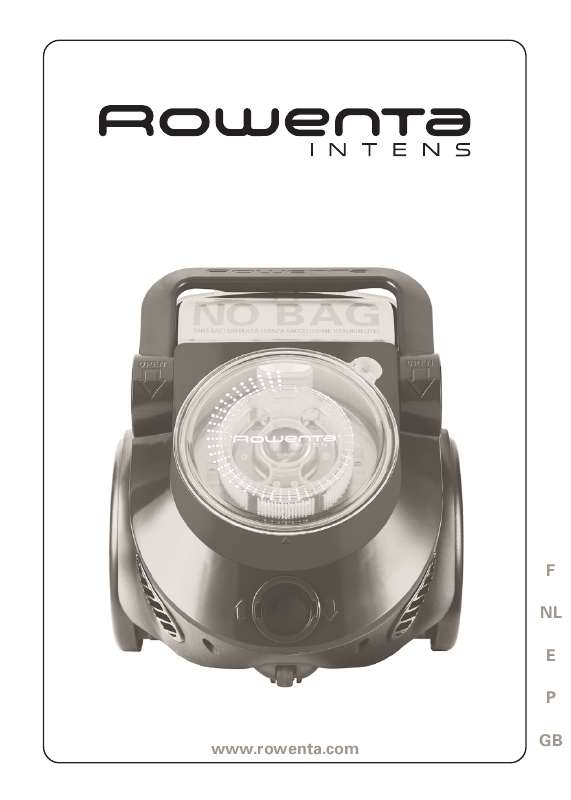 Guide utilisation ROWENTA RO 6517 INTENS de la marque ROWENTA