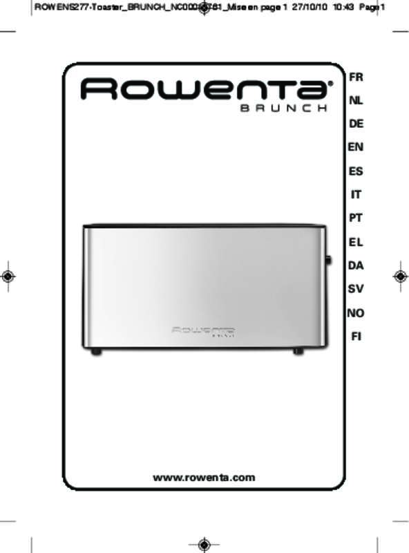 Guide utilisation ROWENTA TL700030  de la marque ROWENTA