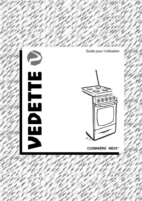 Guide utilisation VEDETTE ME51B  de la marque VEDETTE