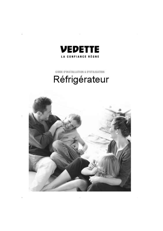 Guide utilisation VEDETTE RD265 de la marque VEDETTE
