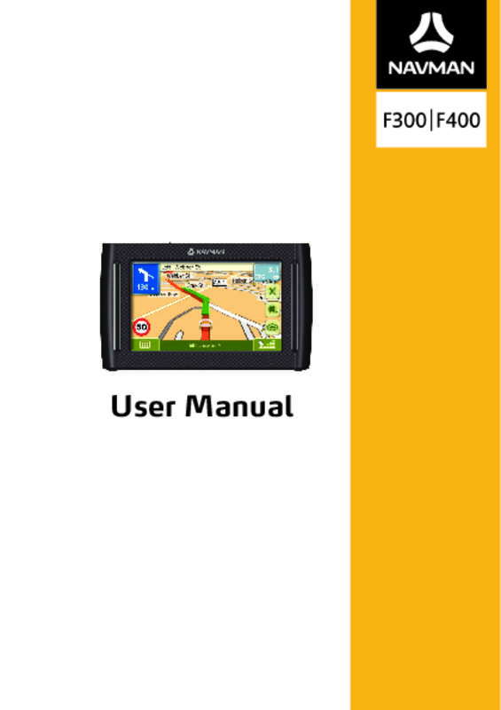 Guide utilisation NAVMAN F360  de la marque NAVMAN