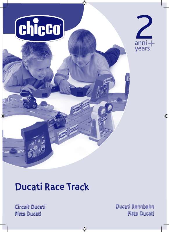 Guide utilisation  CHICCO DUCATI RACE TRACK  de la marque CHICCO