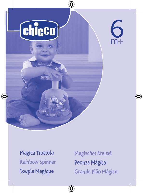 Guide utilisation  CHICCO RAINBOW SPINNER  de la marque CHICCO