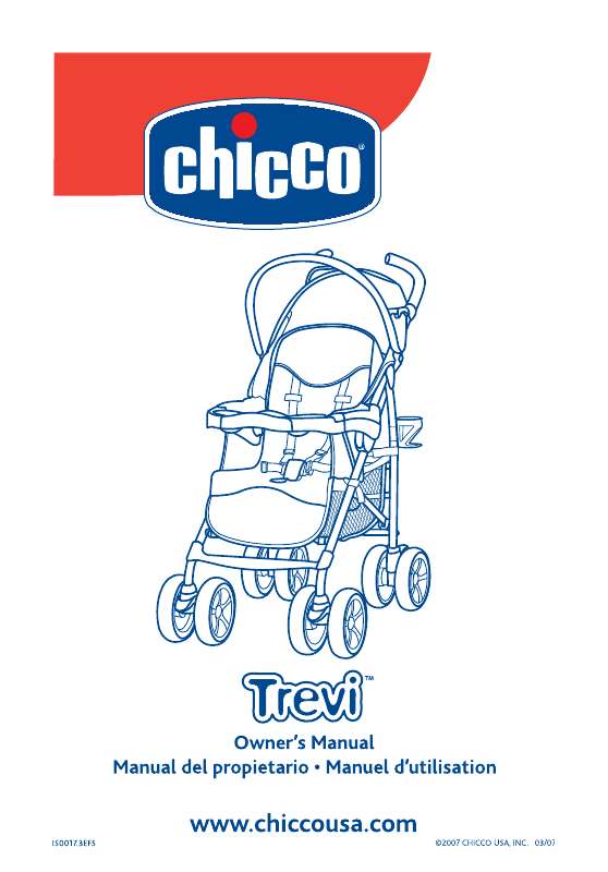 Guide utilisation  CHICCO TREVI  de la marque CHICCO