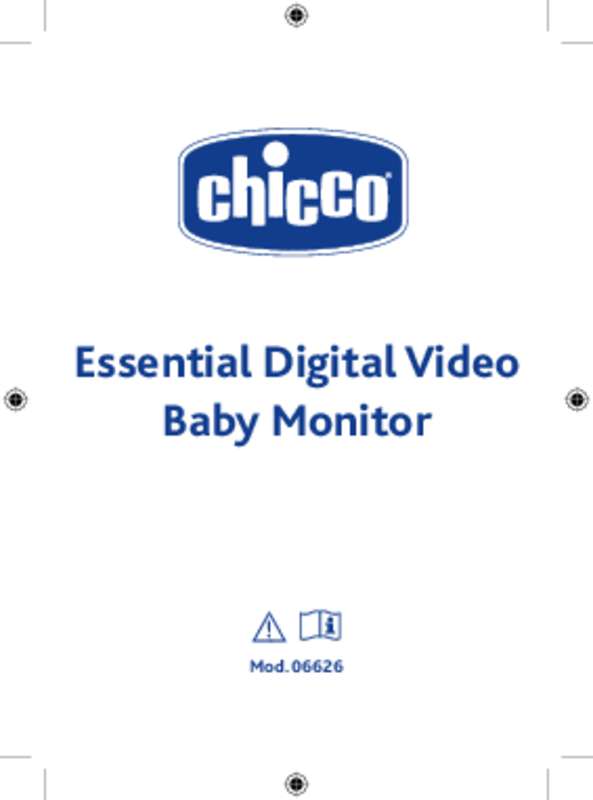 Guide utilisation CHICCO ECOUTE BEBE AUDIO DIGITAL ESSENTIAL  de la marque CHICCO