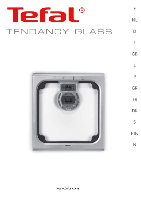 Guide utilisation  TEFAL TENDANCY GLASS  de la marque TEFAL