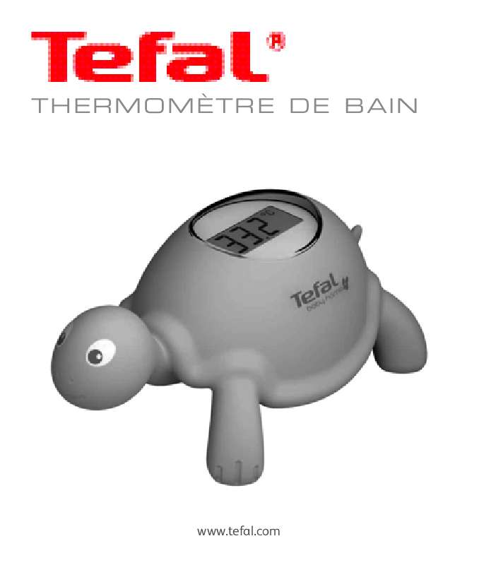 Guide utilisation  TEFAL THERMOMETRE DE BAIN  de la marque TEFAL
