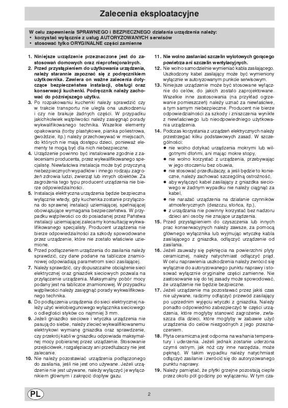 Guide utilisation  HOTPOINT C 3V8 P.2  de la marque HOTPOINT