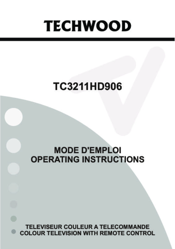 Guide utilisation TECHWOOD TKF322016B  de la marque TECHWOOD