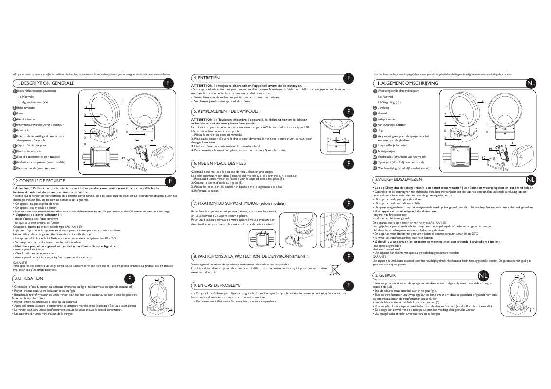 Guide utilisation  CALOR BIEN ETRE VARIO COMPACT MP4110  de la marque CALOR