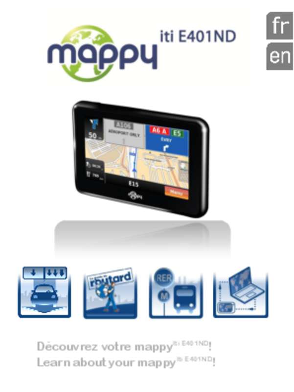 Guide utilisation MAPPY ITI E401  de la marque MAPPY