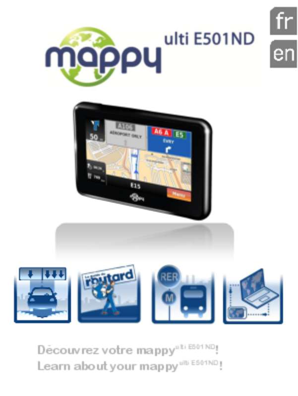 Guide utilisation MAPPY ULTI E501  de la marque MAPPY