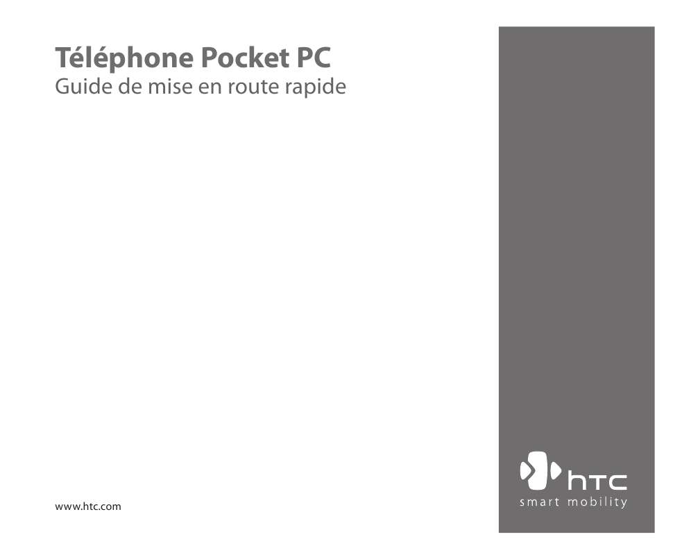 Guide utilisation HTC P6300  de la marque HTC