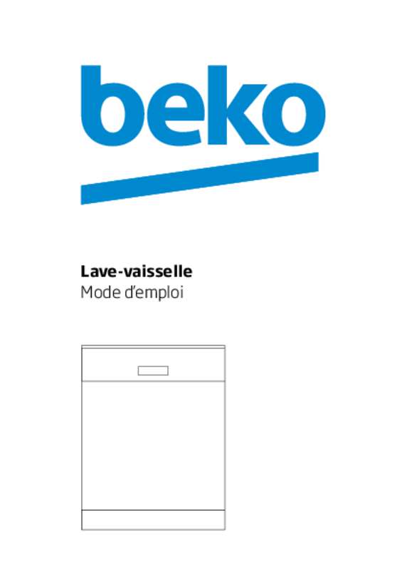 Guide utilisation BEKO PDSN28320X de la marque BEKO