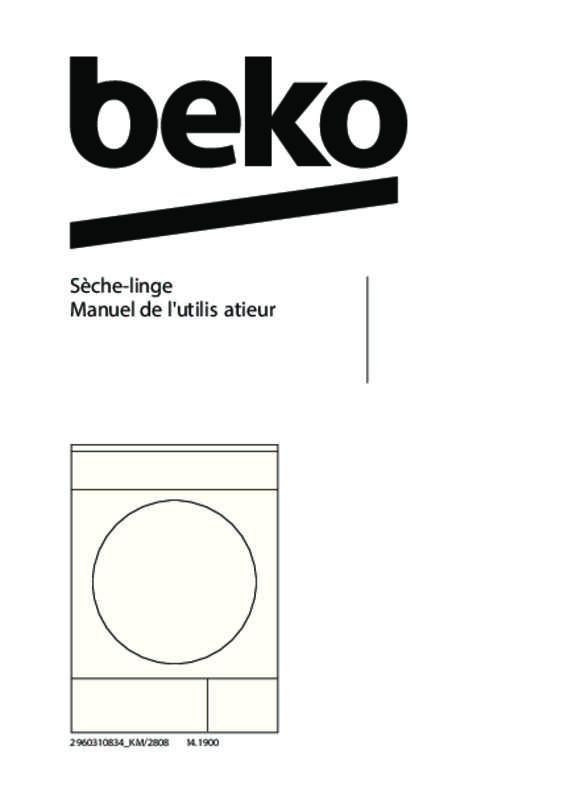 Guide utilisation BEKO BEKO de la marque BEKO