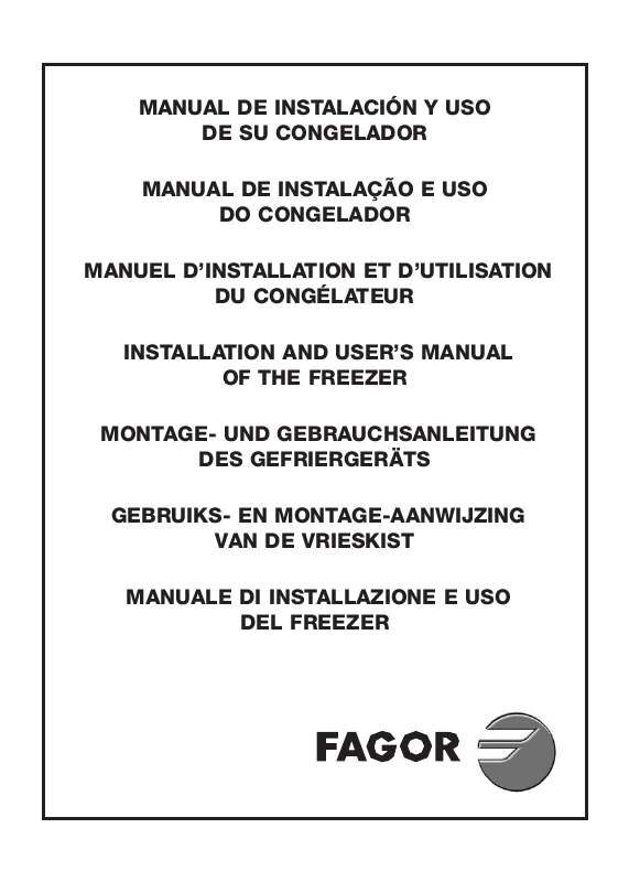 Guide utilisation FAGOR CIV-21 de la marque FAGOR