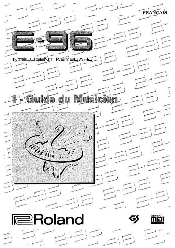 Guide utilisation  ROLAND E-96  de la marque ROLAND