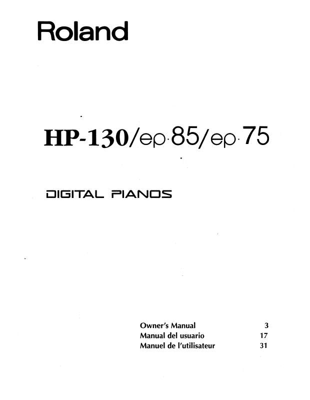 Guide utilisation  ROLAND HP-130  de la marque ROLAND