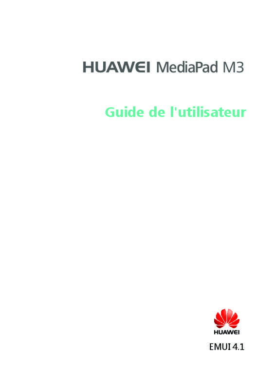 Guide utilisation HUAWEI MATEBOOK M3  de la marque HUAWEI