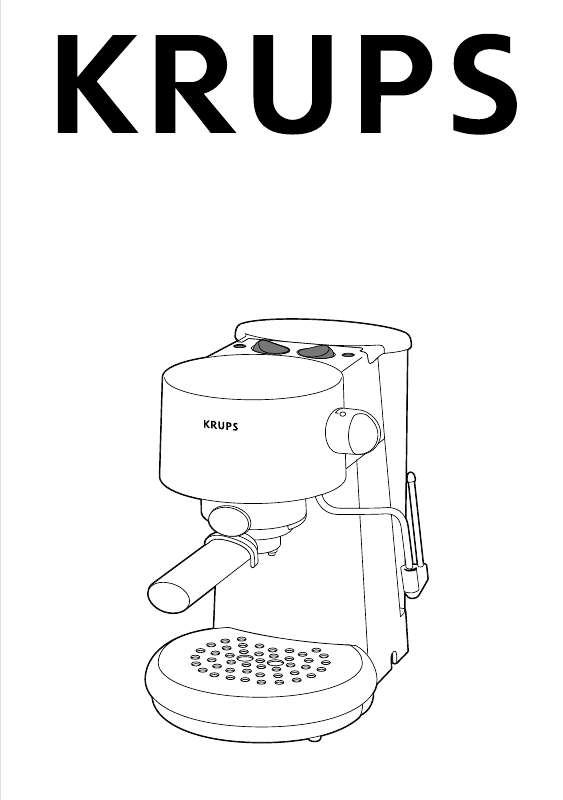 Guide utilisation KRUPS F887 de la marque KRUPS