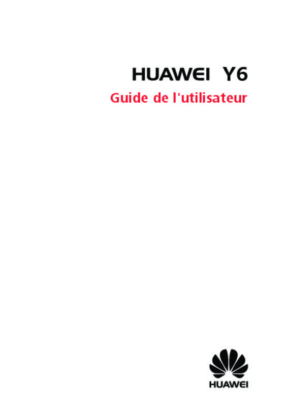 Guide utilisation HUAWEI Y6-2  de la marque HUAWEI