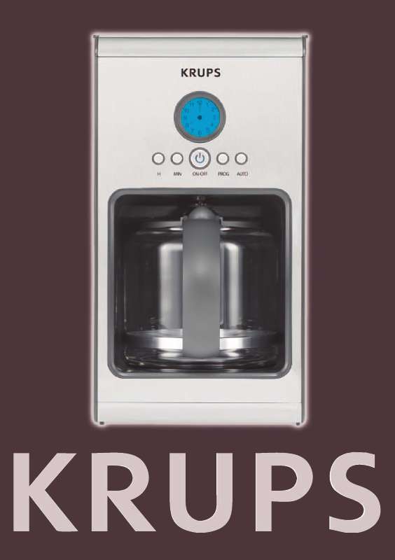 Guide utilisation KRUPS KM1000 de la marque KRUPS
