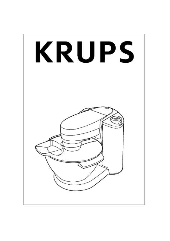 Guide utilisation KRUPS F415 de la marque KRUPS