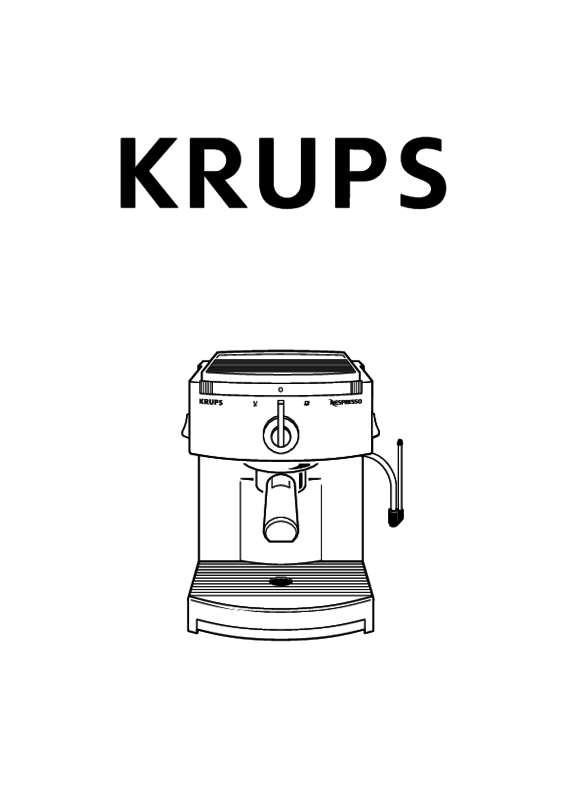 Guide utilisation KRUPS F893 de la marque KRUPS