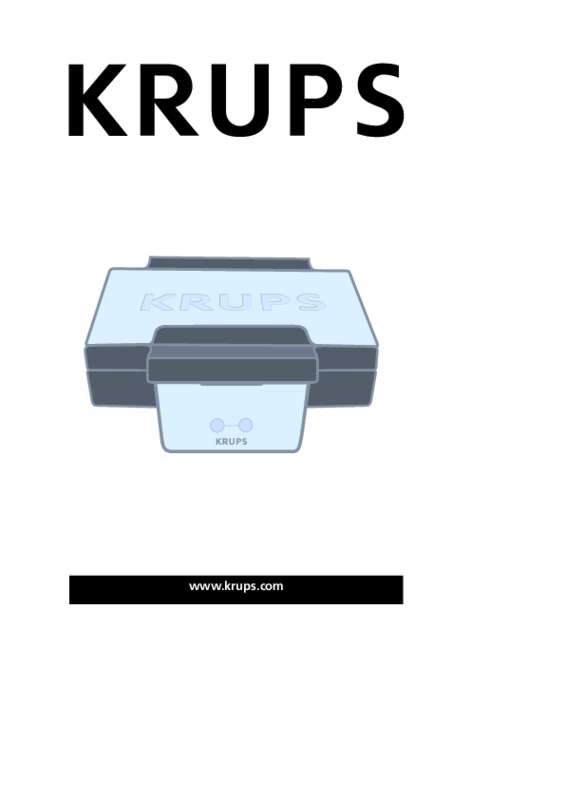 Guide utilisation KRUPS FDK2 de la marque KRUPS